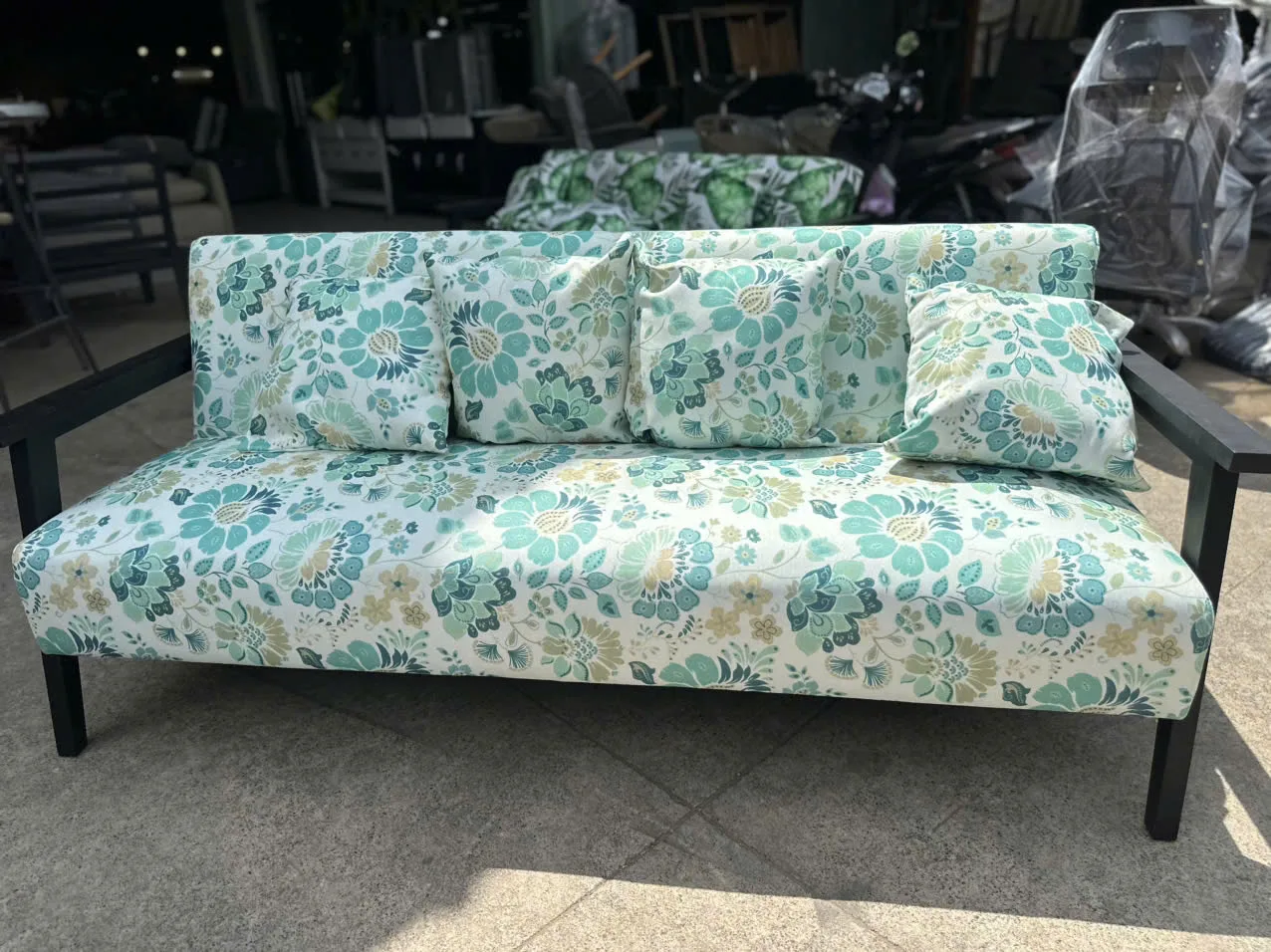 SOFA BED HOA VĂN LÁ - ảnh 2