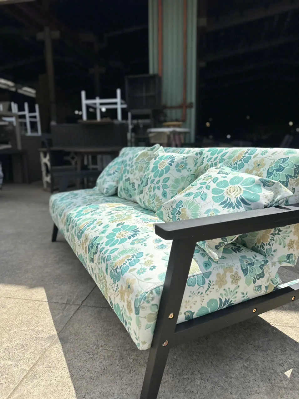 SOFA BED HOA VĂN LÁ - ảnh 3